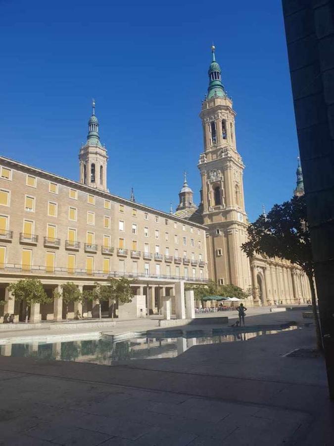 Centro Aparcamiento Gratuito Al Lado Del Pilar Apartman Zaragoza Kültér fotó
